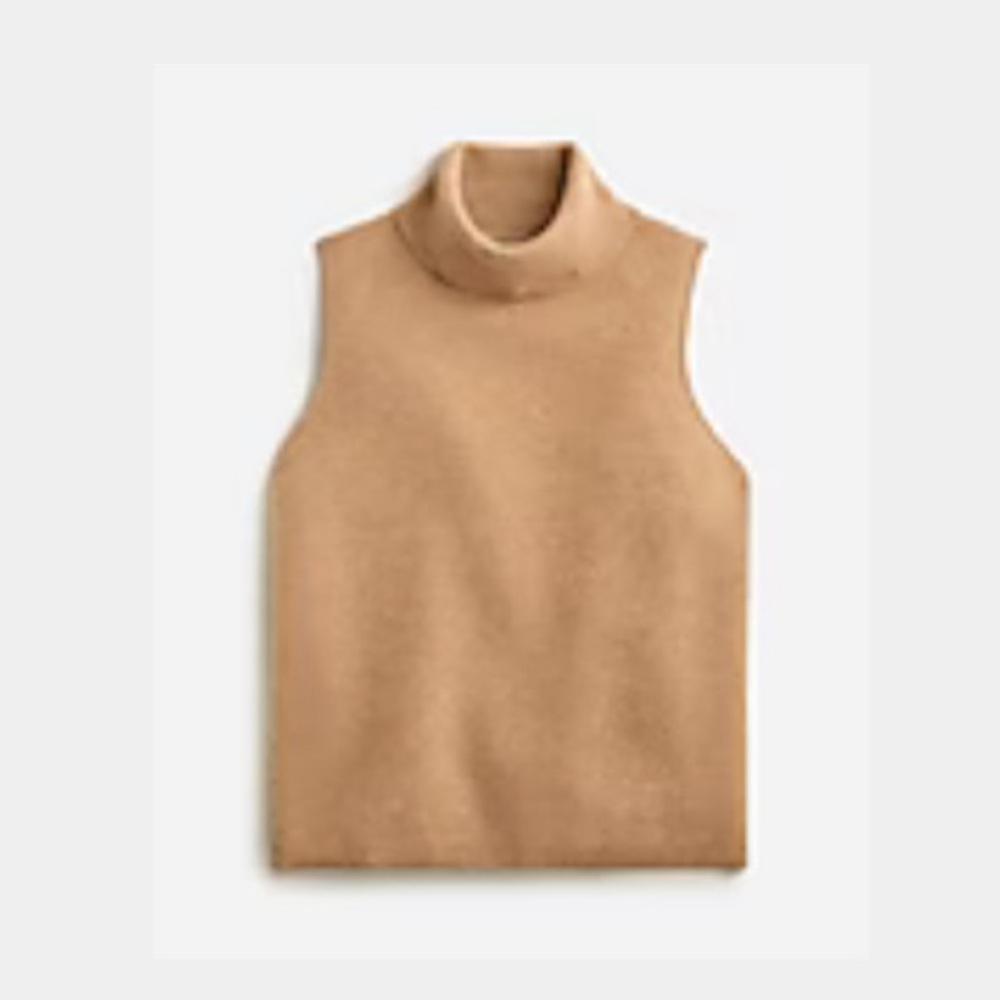 Cashmere Mockneck Sweater Shell